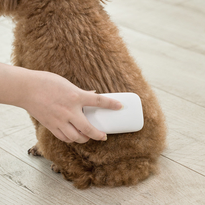 Silicone hair comb pet