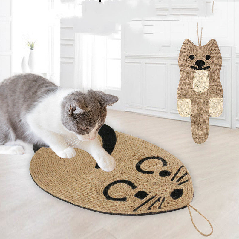 Cat Scratching Board Mouse
