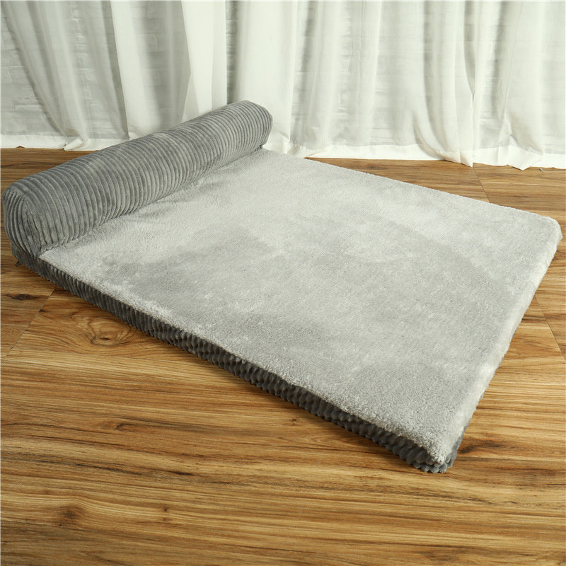 Corner dog bed