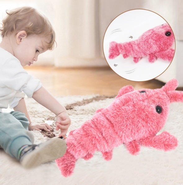 Pet Toys Jumping Shrimp