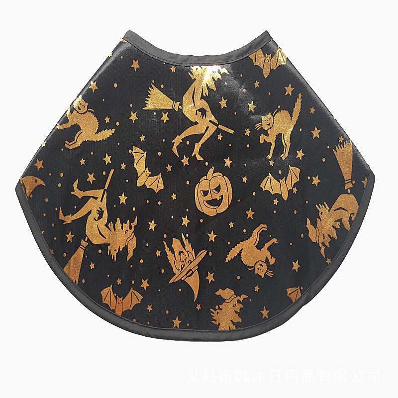 Pet Halloween Printed Wizard Cloak Set