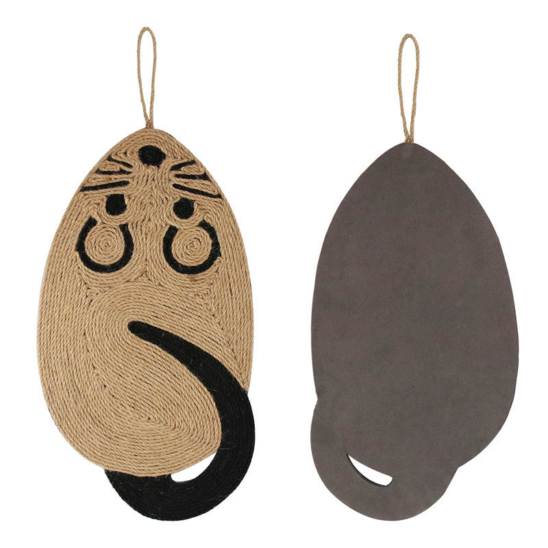 Cat Scratching Board Mouse