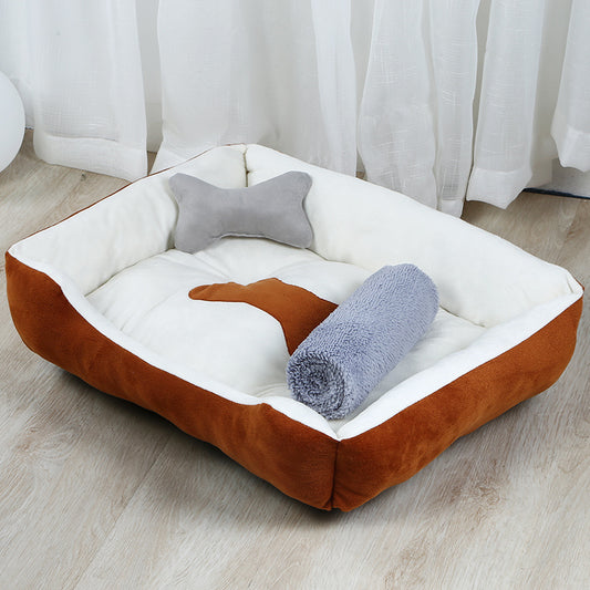 Large Plush Pet Bed