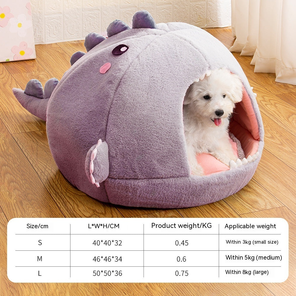 Dinosaur Pet Bed