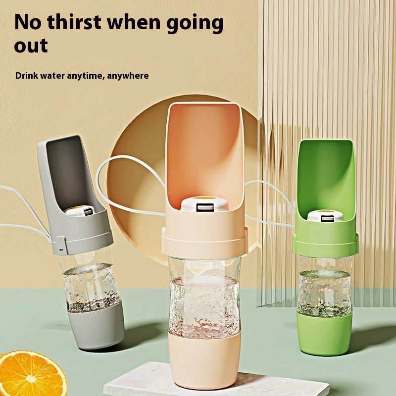 2 In 1 Travel Dog Water Bottle