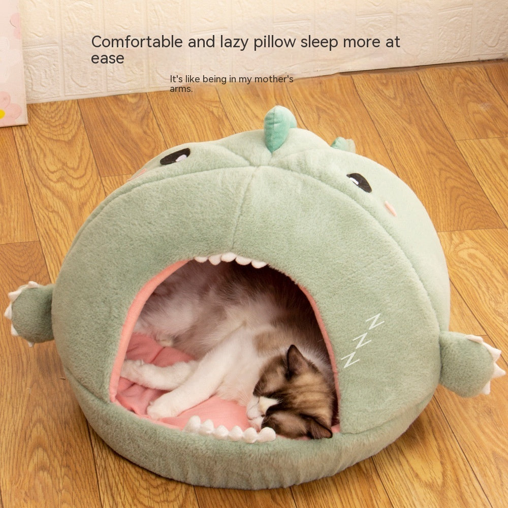 Dinosaur Pet Bed