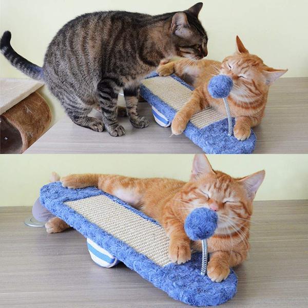 Seesaw cat toy