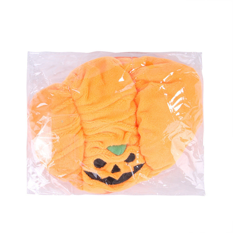 Pet Hat Halloween Funny Pumpkin