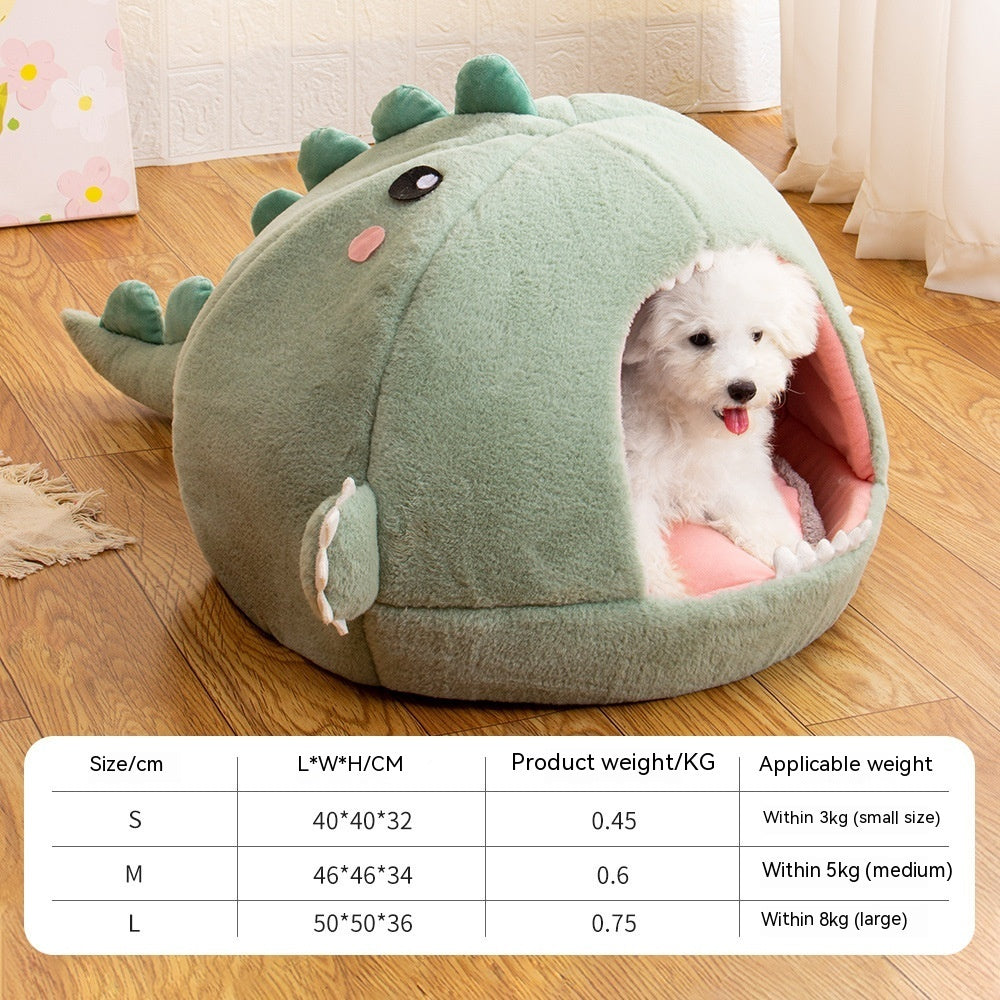 Dinosaur Pet Bed