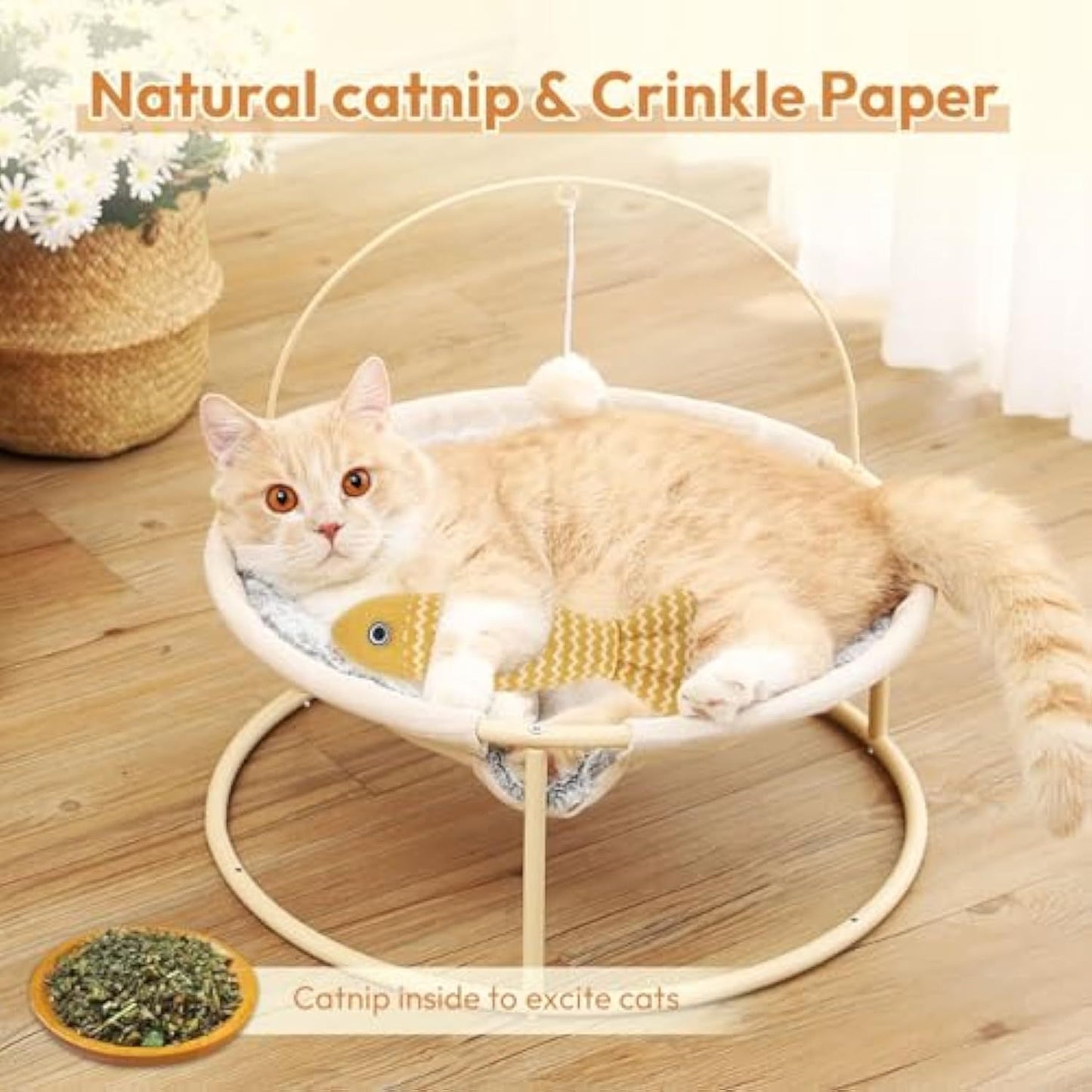 3 Pcs Catnip Toys Fish