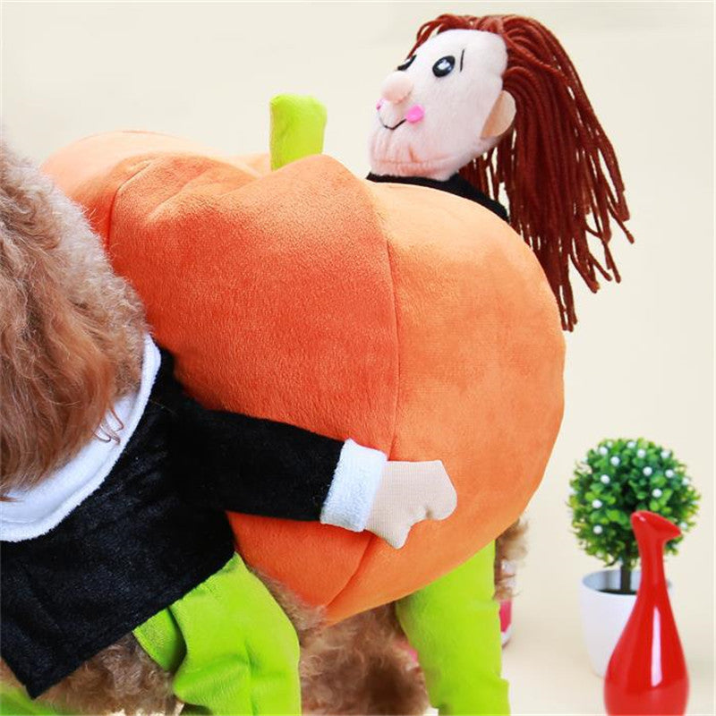 Pet Halloween Pumpkin Costume
