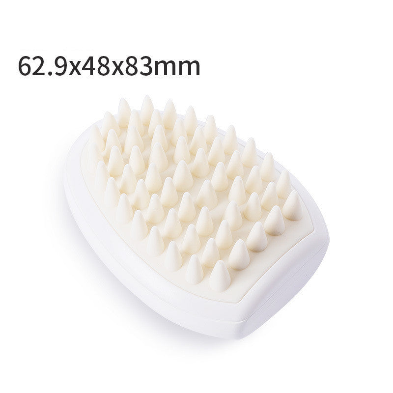Silicone hair comb pet