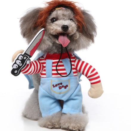 Standing dog costume