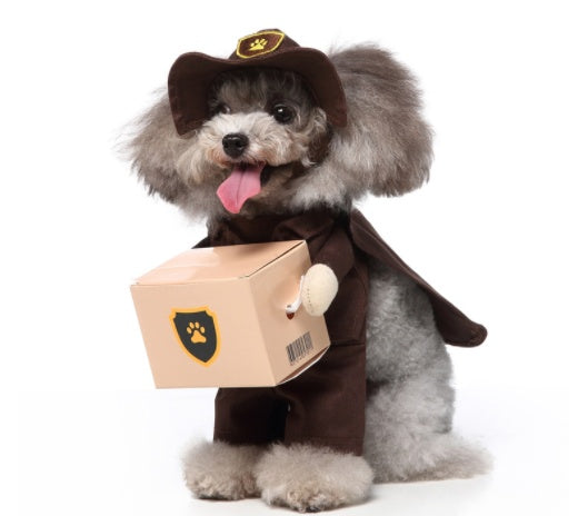 Standing dog costume