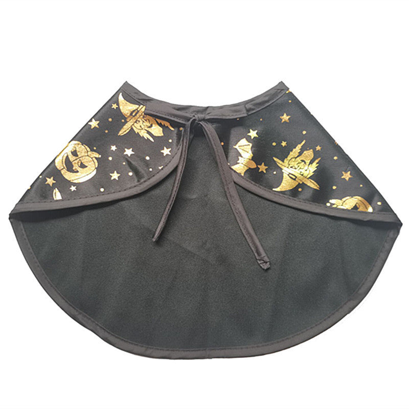 Pet Halloween Printed Wizard Cloak Set