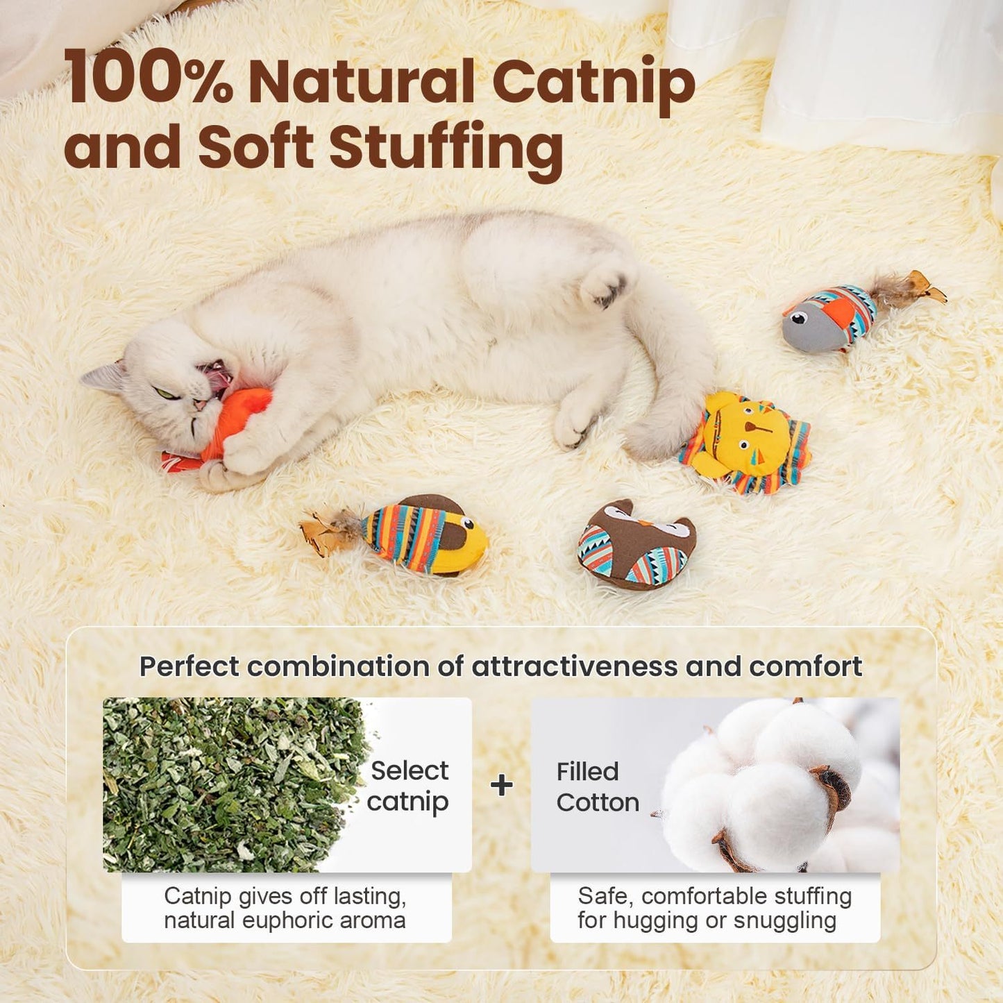 Cat Toys Jungle Animals