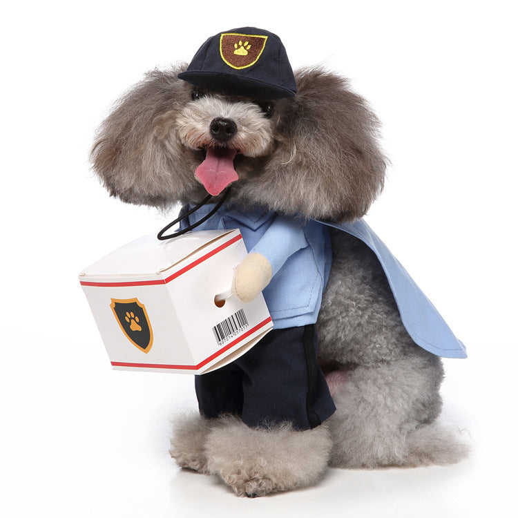 Standing dog costume