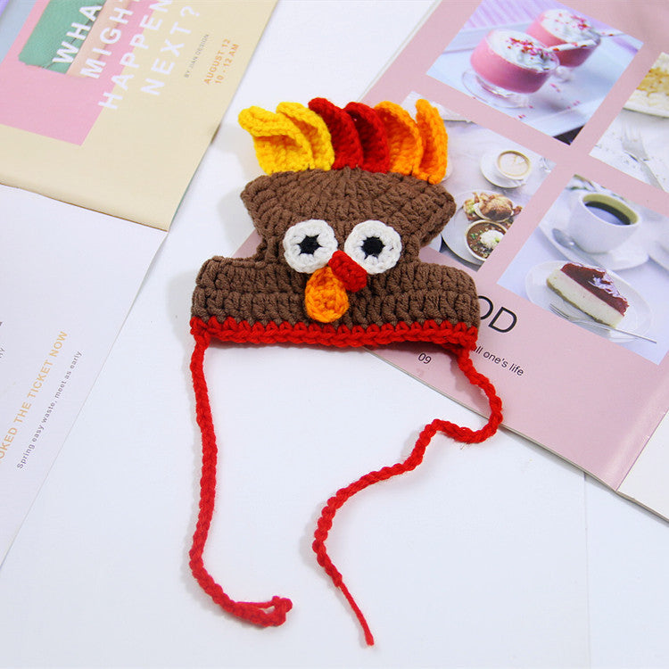 Halloween Knitted Pet Hat