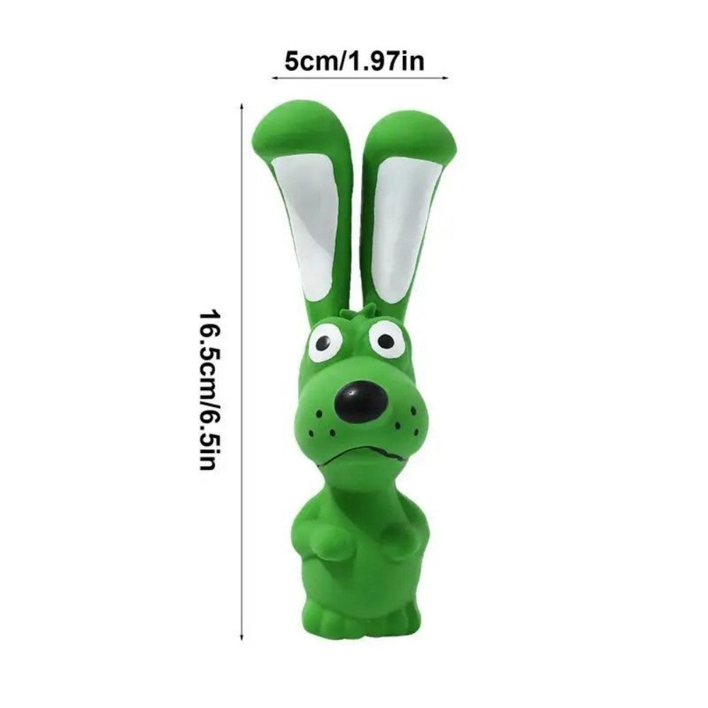 Pet Latex Toys Hippo Squeaky