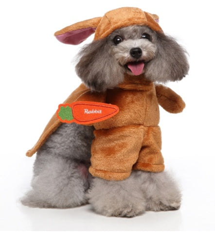 Standing dog costume