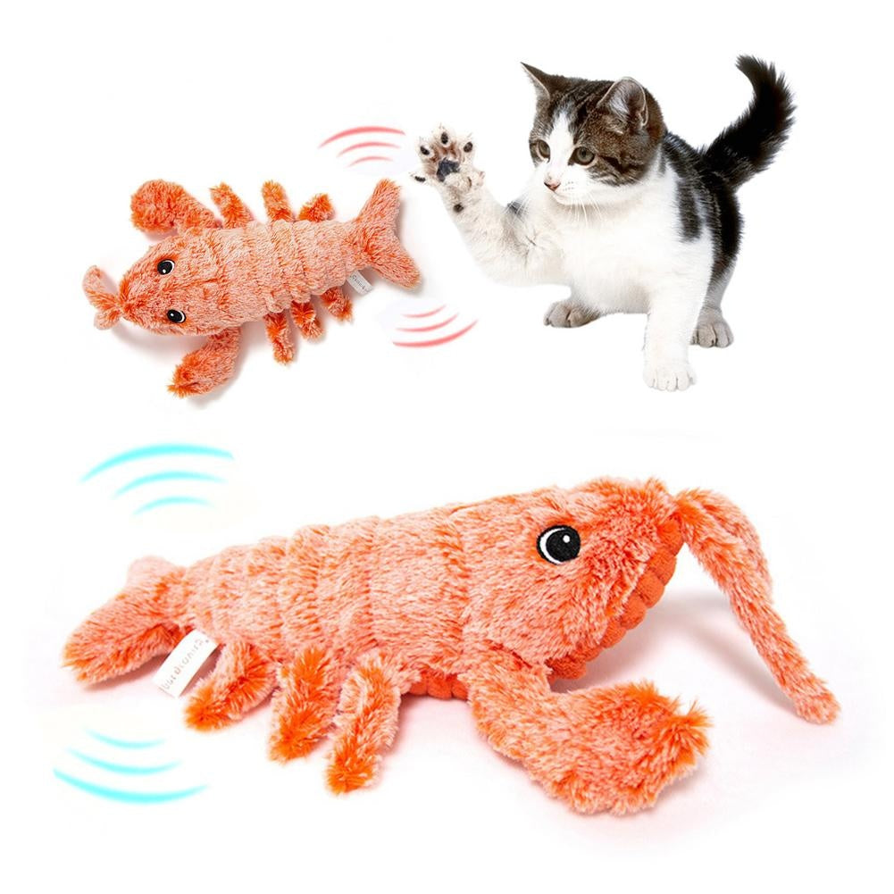 Pet Toys Jumping Shrimp