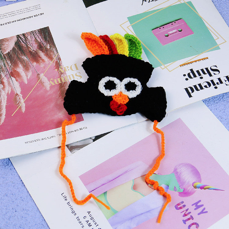 Halloween Knitted Pet Hat